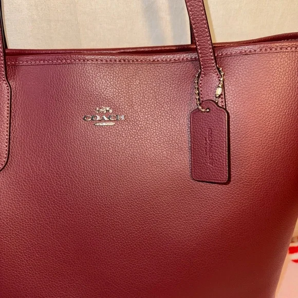 Coach Large City Tote Bag - Picture 3 of 12